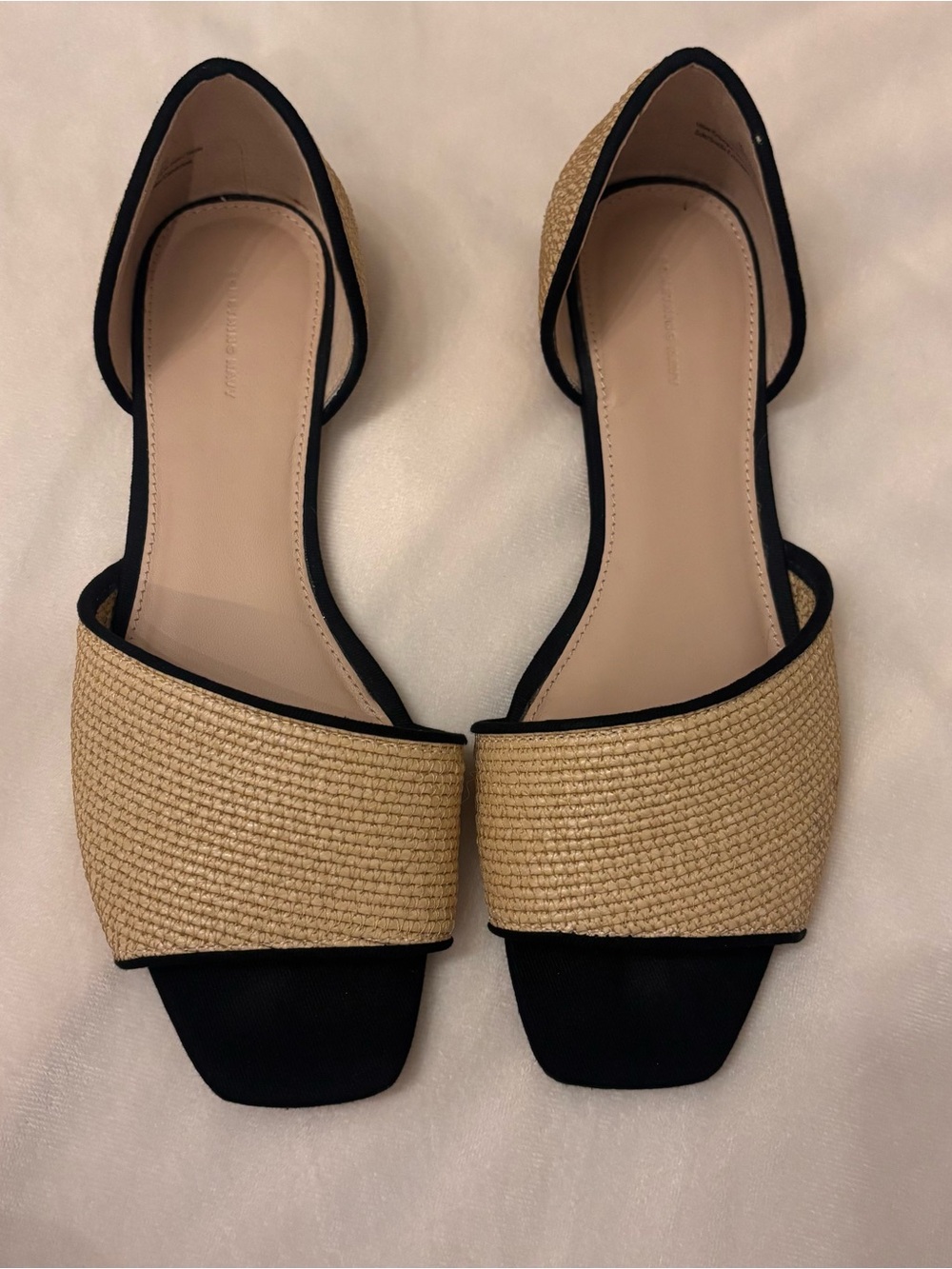 Something Navy Juliana Rafia Sandals (8.5)